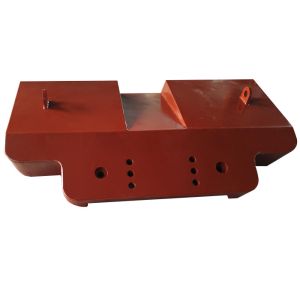 Buy cheap Lower balance weight of 8 ton tractor Welding balance weight product