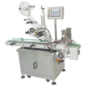 Buy cheap Automatic Flat Surface Labeling Machine for Round Bottle Round Jar Top or Bottom Plane from wholesalers