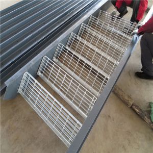 Buy cheap Serrated Bar Hot Dip Galvanized Q235B Grating Stair Treads from wholesalers