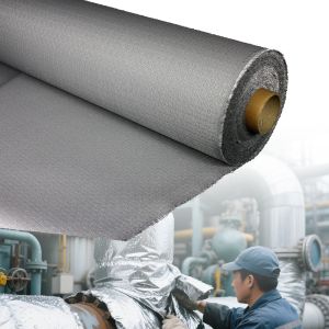 High Temperature Resistance PU Coated Fiberglass Fabric with 1800C Heat