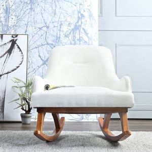 China 82cm Rocking Bedroom Lounge Chairs on sale