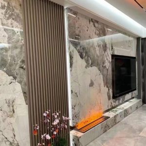Buy cheap Interior Wall Decor Materials Marble Bamboo Charcoal Board Veneer for Home Decoration from wholesalers