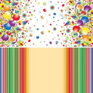 Buy cheap 1/4 Folded 3Ply Disposable Paper Tablecloths For Halloween from wholesalers