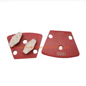 Buy cheap Durable Diamond Grinding Tools Trapezoid Double Hexagon Segments Block from wholesalers