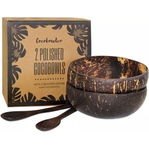 Coconut Bowl Cup Hawaiian Party Decorations Tableware Coconut Shell Wine Cup