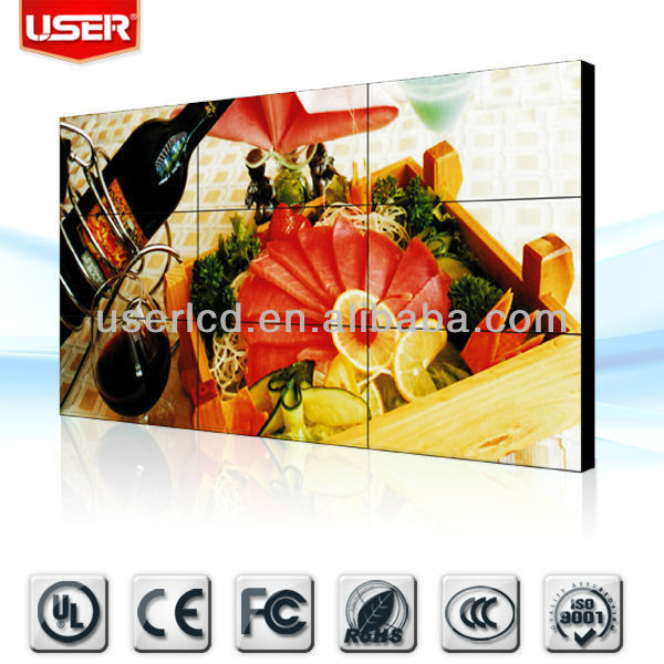 6.7mm Ultra-narrow bezel multiscreen display wall