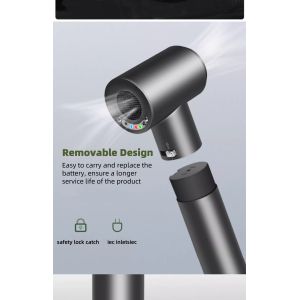 Buy cheap Portable Cordless Hair Dryer 60W Battery Powered with 4 Heat Setting  Aluminium Alloy from wholesalers