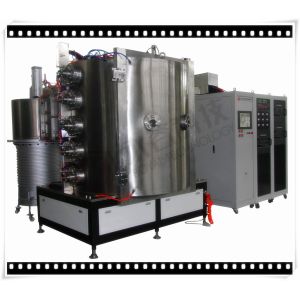 Glass PVD TiN Gold Plating Equipment, PVD Vacuum Ion Plating Machine for Ceramic