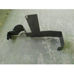 Laser Engraving Sheet Metal Process OEM With High Precision Black Anodized