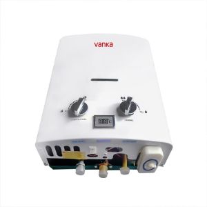 Buy cheap 6L Camping-Use Dual-Knob Direct-Exhaust Portable Gas Water Heater from wholesalers