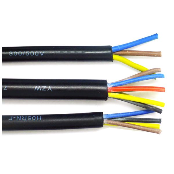Buy cheap H05RN-F Rubber Coated Cable Black Sheath Color For Oily Acidic Alkaline Environment from wholesalers