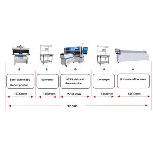 Buy cheap High Speed SMT Placement Machine with Magnetic Motor and Optical Position Mode from wholesalers