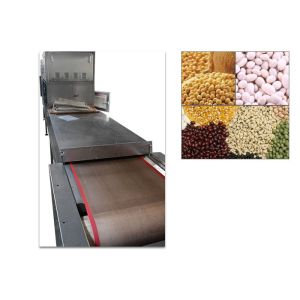 Buy cheap Industrial Tunnel Belt Microwave Soybean Drying Machine from wholesalers