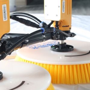 Solar Panel Maintenance Customization Double-Head Rotating Brush with Lithium