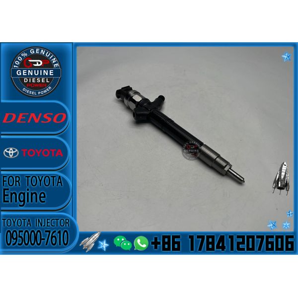 Common Rail Injector 095000-7250 095000-7600 095000-7610 For 1VD Diesel Nozzle