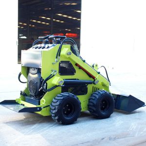 Buy cheap 1552x1050x1080mm Skid Steer Loader Gasoline Tracked Crawler Wheel With Certification from wholesalers