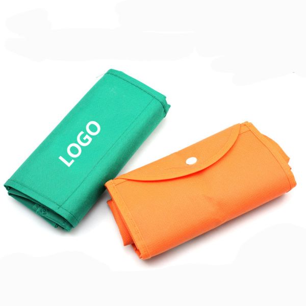 Promotional Portable foldable non-woven bag 32*24cm Non-woven logo customized