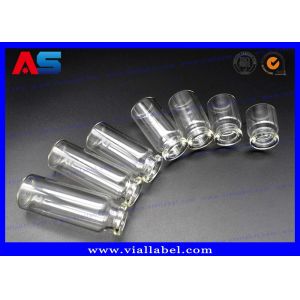Buy cheap Pharmaceutical Injection Oils Transparent Laboratory Glass Vials With Cap 10ml 300pcs / Lot from wholesalers