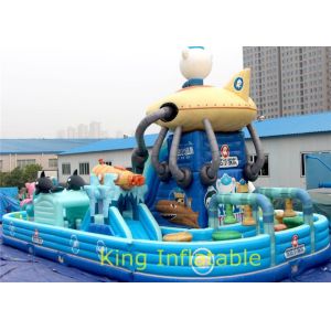 Buy cheap PVC Tarpaulin 20m By 10m Inflatale Jumping Castle With Slide from wholesalers