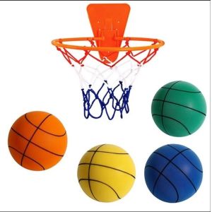 Skip Ball Indoor Silent Bouncing Mute Ball 24cm for Kids Age Range 5-7 Years