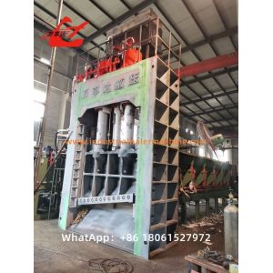 Buy cheap High Efficiency Hydraulic Scrap Gantry Shear 8000kN for Metal Recycling Shearing with PLC Automatic Control from wholesalers
