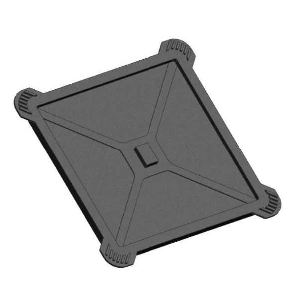 Buy cheap Rectangular Manhole Cover B125 Ductile from wholesalers