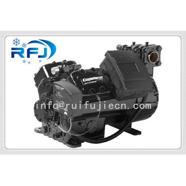 Quality DKM-75 Low Temp Semi Hermetic Reciprocating Compressor , Hermetic Refrigeration Compressor for sale