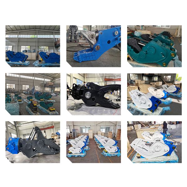 20t 23t 25t Excavator Hydraulic Demolition Shears For Separating Reinforced Concrete