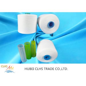 AA Grade White 100% Spun Polyester Yarn 30s/2 30s/3