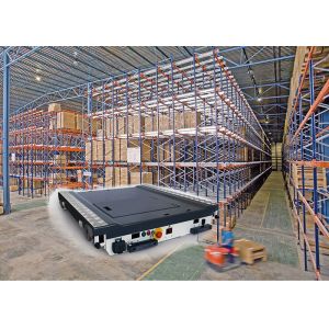 Buy cheap Flexible Operation Pallet Runner System , Warehouse Mobile Shuttle Storage System from wholesalers