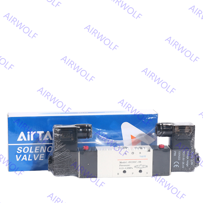 Buy cheap AIRTAC 4V200 Series 5/2 way, 5/3 way Electric Solenoid Valves 1/8