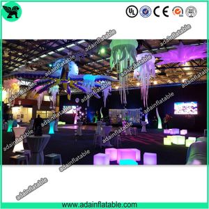 Buy cheap 1m Stage Inflatable Lighting Led Decoration，Inflatable Jellyfish for Party from wholesalers