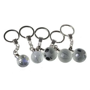 Buy cheap Glass Ball Amd Beads Keyring Custom Crystal Key Chain LED... from wholesalers
