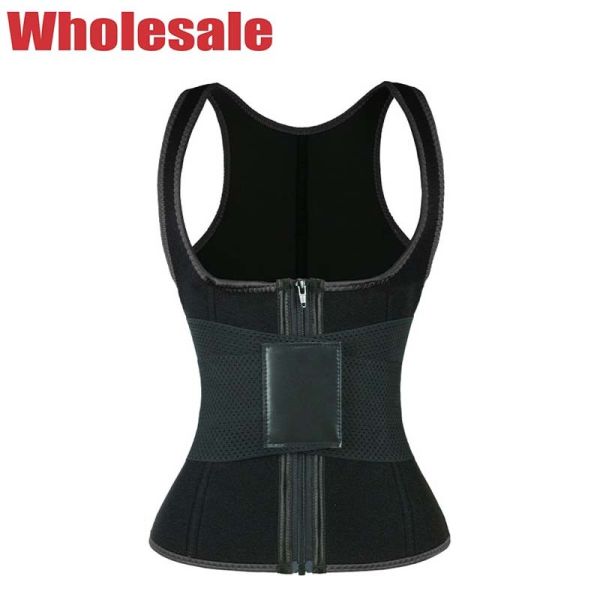 Quality Neoprene 3XL Compression Sweat Vest Sweat Fit Adjustable Waist Slimming Trimmer for sale