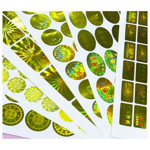 Buy cheap Custom Watermark Hologram Tamper Proof Seal Stickers from wholesalers