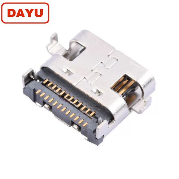 Buy cheap SMT PCB Mount 24 Pin Female Connector , 3.0 Usb Type C Female Connector from wholesalers