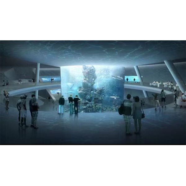 Various Shapes Fiberglass Above Ground Acrylic Swimming Pool with Moulding Processing