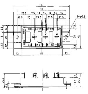 Buy cheap IGBT Power Module 6DI30M-050 POWER TRANSISTOR MODULE FUJITSU IGBT Power Module from wholesalers