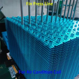 Electric Fin Press Line For Aluminum Foils Processing Machine Automatically