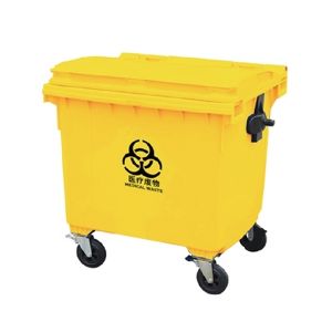 Buy cheap 1100L medical waste bin/medical waste trolley/spill control bin from wholesalers