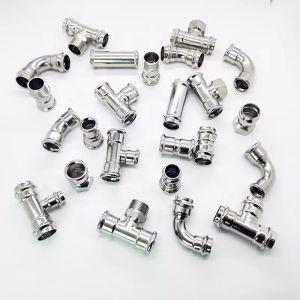 Buy cheap Epual Coupling 304 Stainless Steel Press Fittings 1/4 Inch product