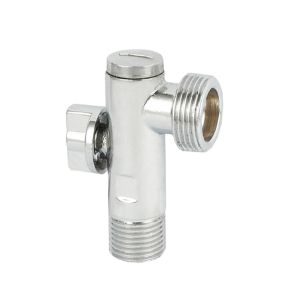 Buy cheap OEM Chrome Plated Brass Angle Valve 3/4 inch angle valve Anti Leakage from wholesalers