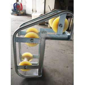 Buy cheap 10-20KN Pithead Cable Pulling Rollers SHL700J3 Wire Pulling Rollers from wholesalers