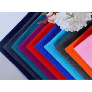 150d*144f Tricot Knitted Double Side Brushed Micro Fleece Polar Fleece Fabric