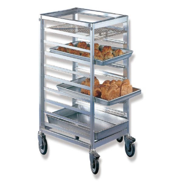Quality                  Rk Bakeware China- Stainless Steel Flatpack Tilting Display Rack/ Trolley              for sale