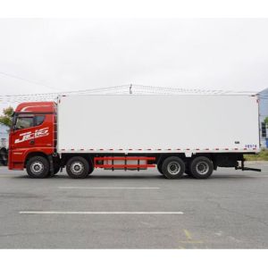 Buy cheap Customized 8x4 FAW Brand New 9.8M   Refrigerated Truck Freezer Van Refrigerator Truck Wagon from wholesalers