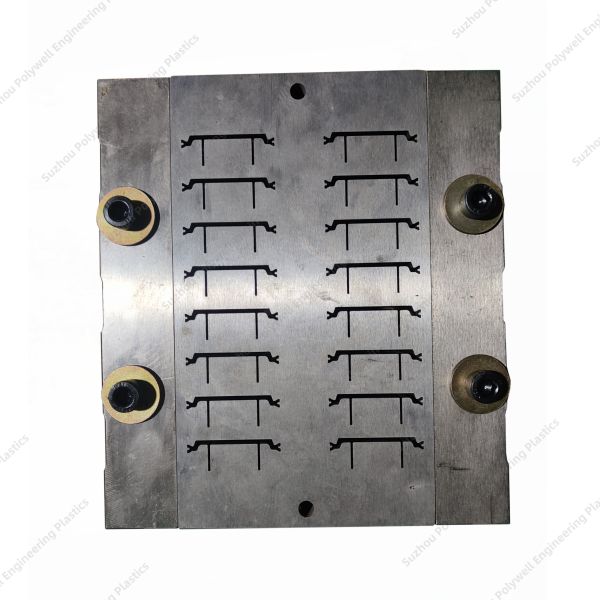 Plastic PA Extrusion Mold Components Plastic Moulding Dies Used In Nylon Thermal