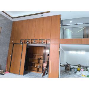 Buy cheap Customized Soundproof Partition with 6061-T6 Profiles and Q235 Steel Frame for Office Spaces from wholesalers