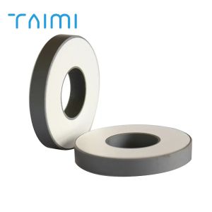 Buy cheap Ultrasonic Oscillator Piezoelectric Ceramic Ring 17X50X7 PZT Material from wholesalers
