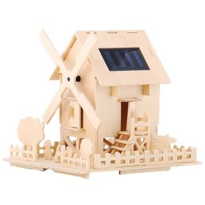 Buy cheap Small Solar Educational Toys Mini Wooden Playground Toys Science Kits from wholesalers